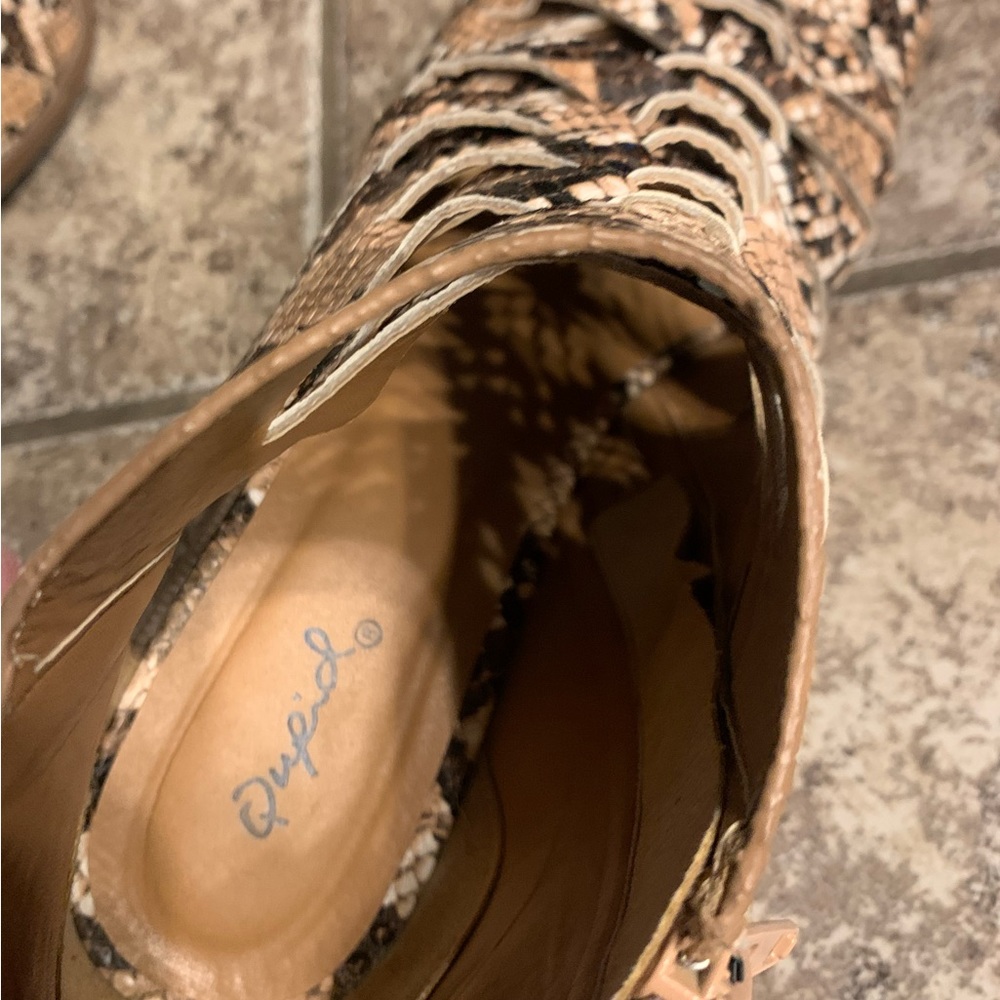 Snake Print Bootie - image 8